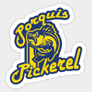 Porquis Pickerel Sticker